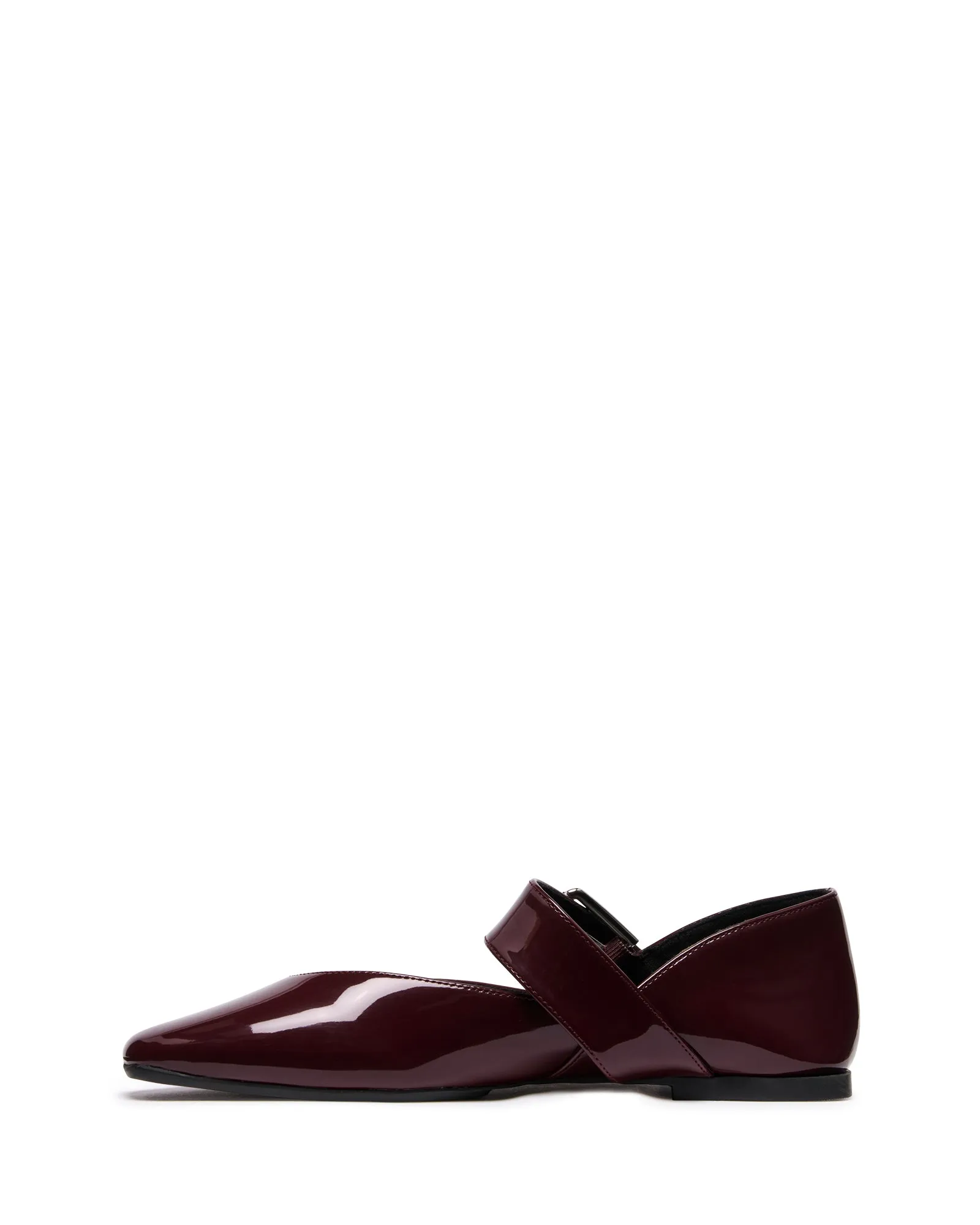 Erinn Ballerine Bordeaux Vernis