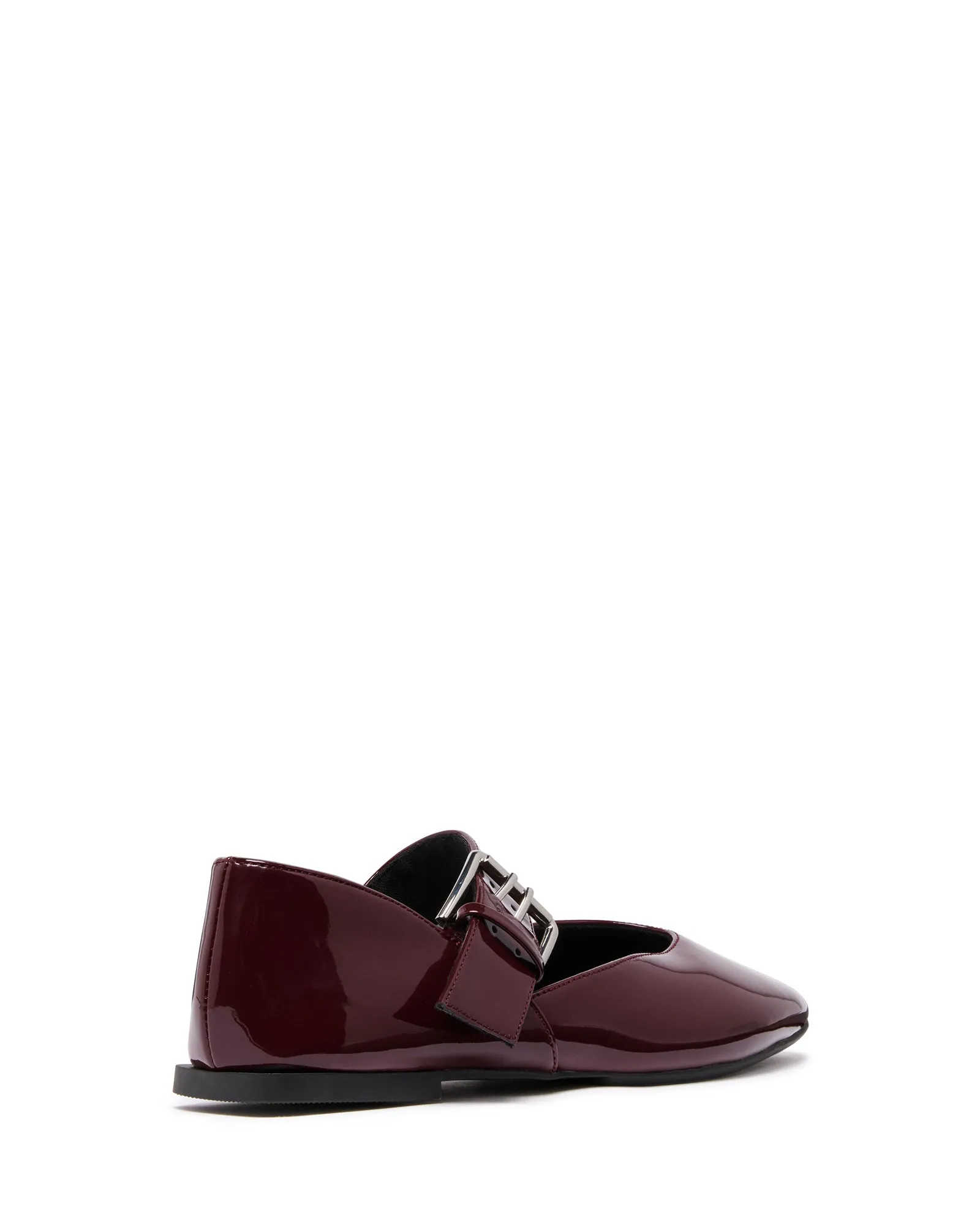Erinn Ballerine Bordeaux Vernis