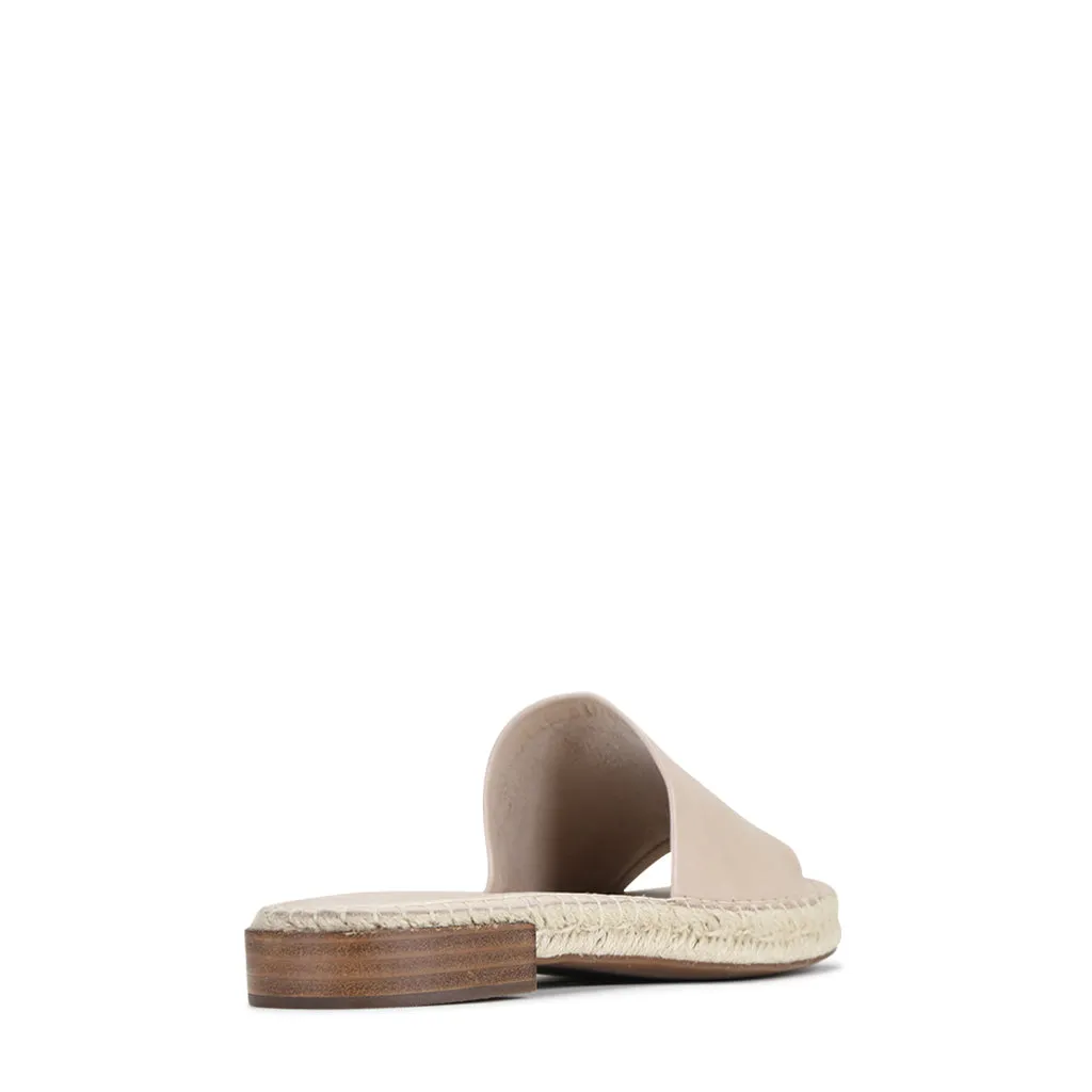 ESPADRILLE EN CUIR ESP À ENFILER