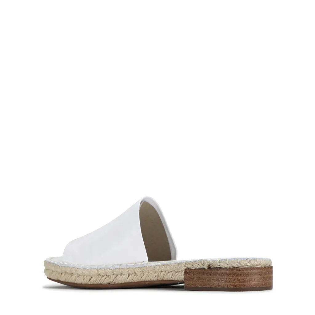 ESPADRILLE EN CUIR ESP À ENFILER