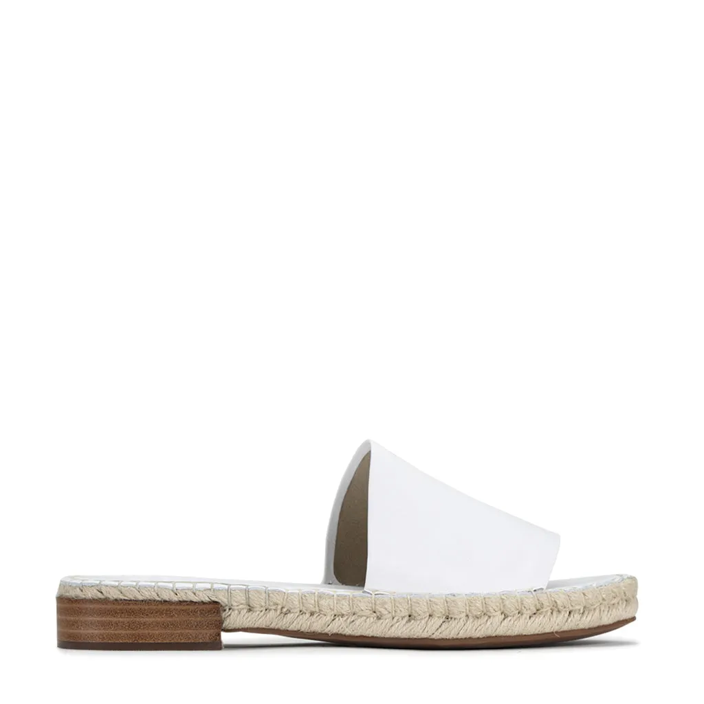 ESPADRILLE EN CUIR ESP À ENFILER