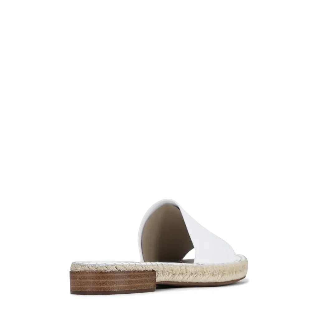 ESPADRILLE EN CUIR ESP À ENFILER