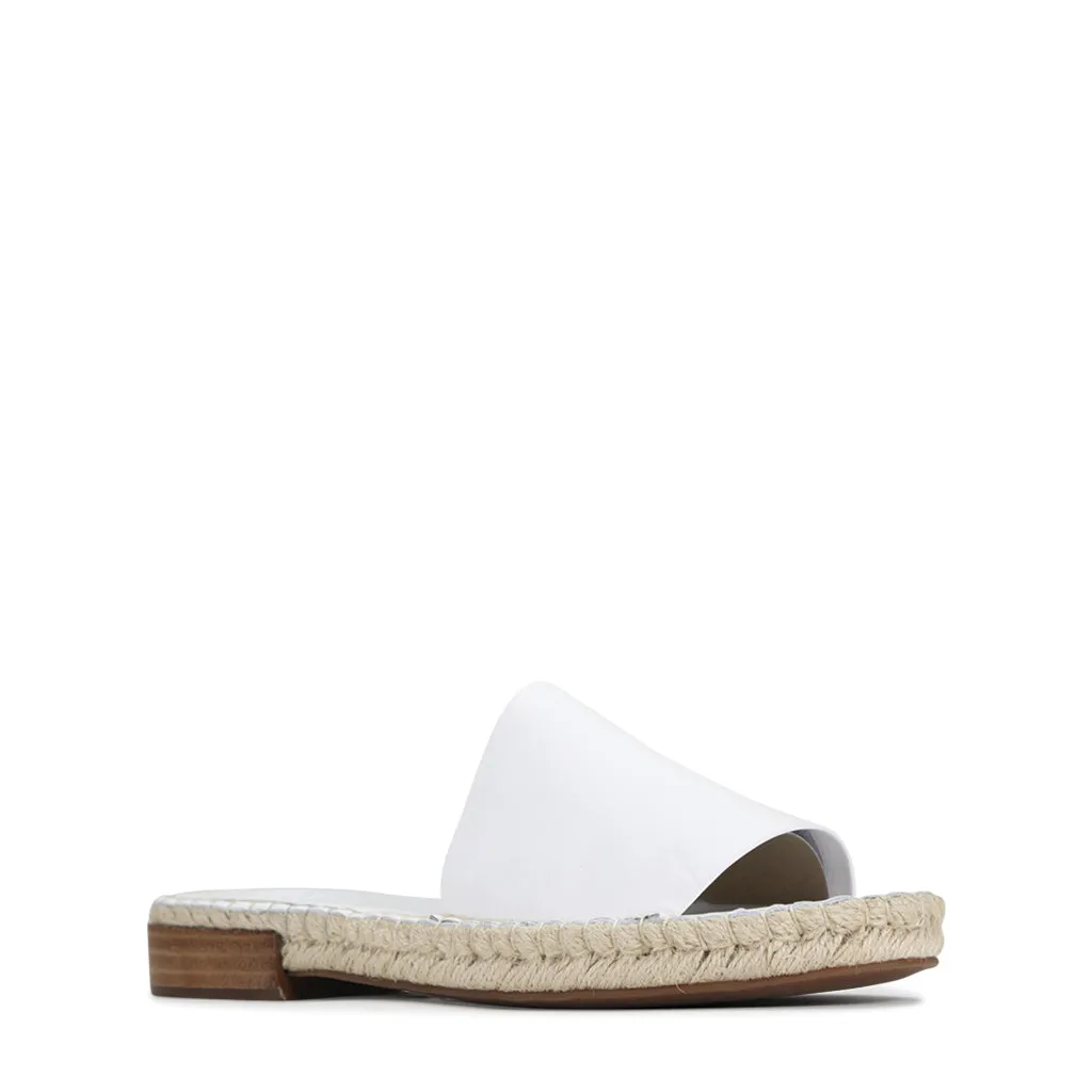 ESPADRILLE EN CUIR ESP À ENFILER