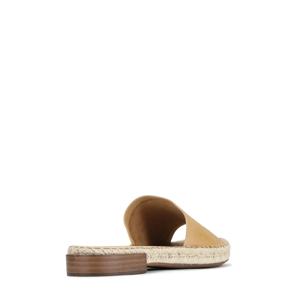 ESPADRILLE EN CUIR ESP À ENFILER