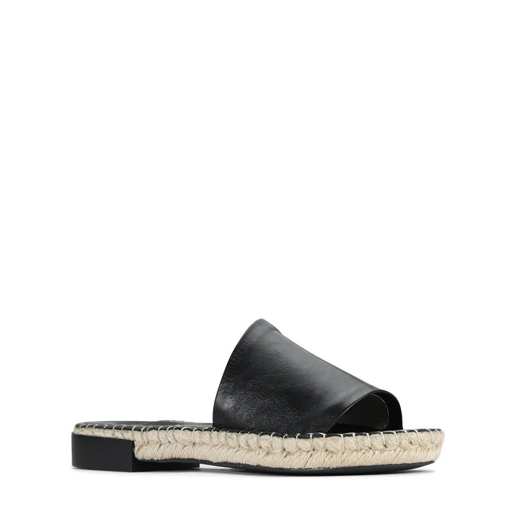 ESPADRILLE EN CUIR ESP À ENFILER
