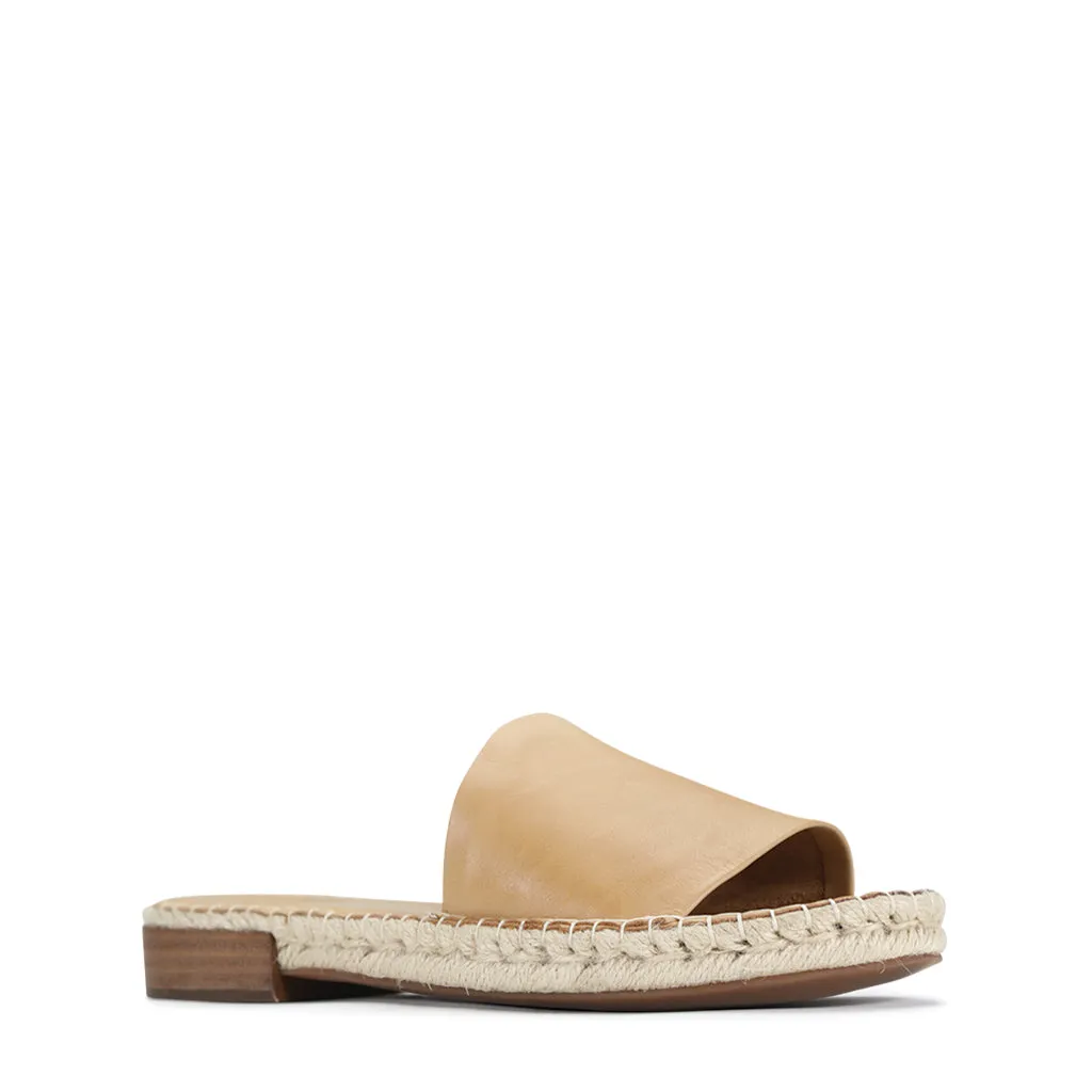 ESPADRILLE EN CUIR ESP À ENFILER