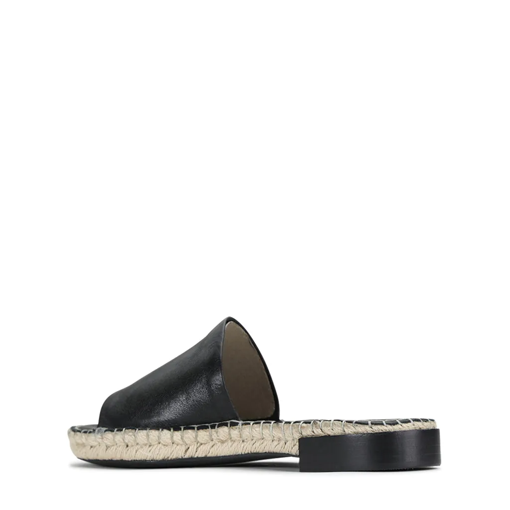 ESPADRILLE EN CUIR ESP À ENFILER