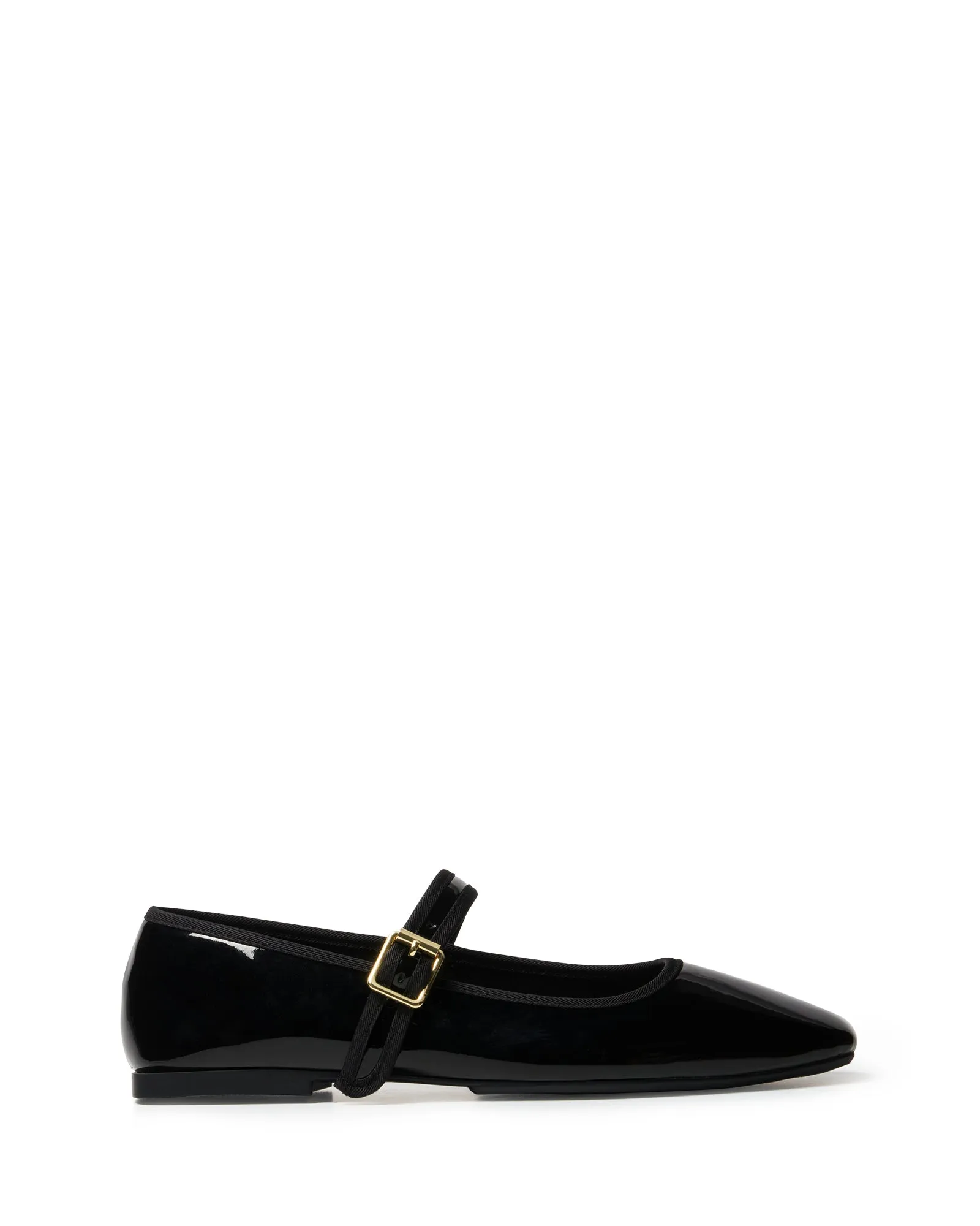Faze Ballerine Noir Vernis