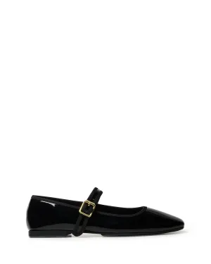 Faze Ballerine Noir Vernis