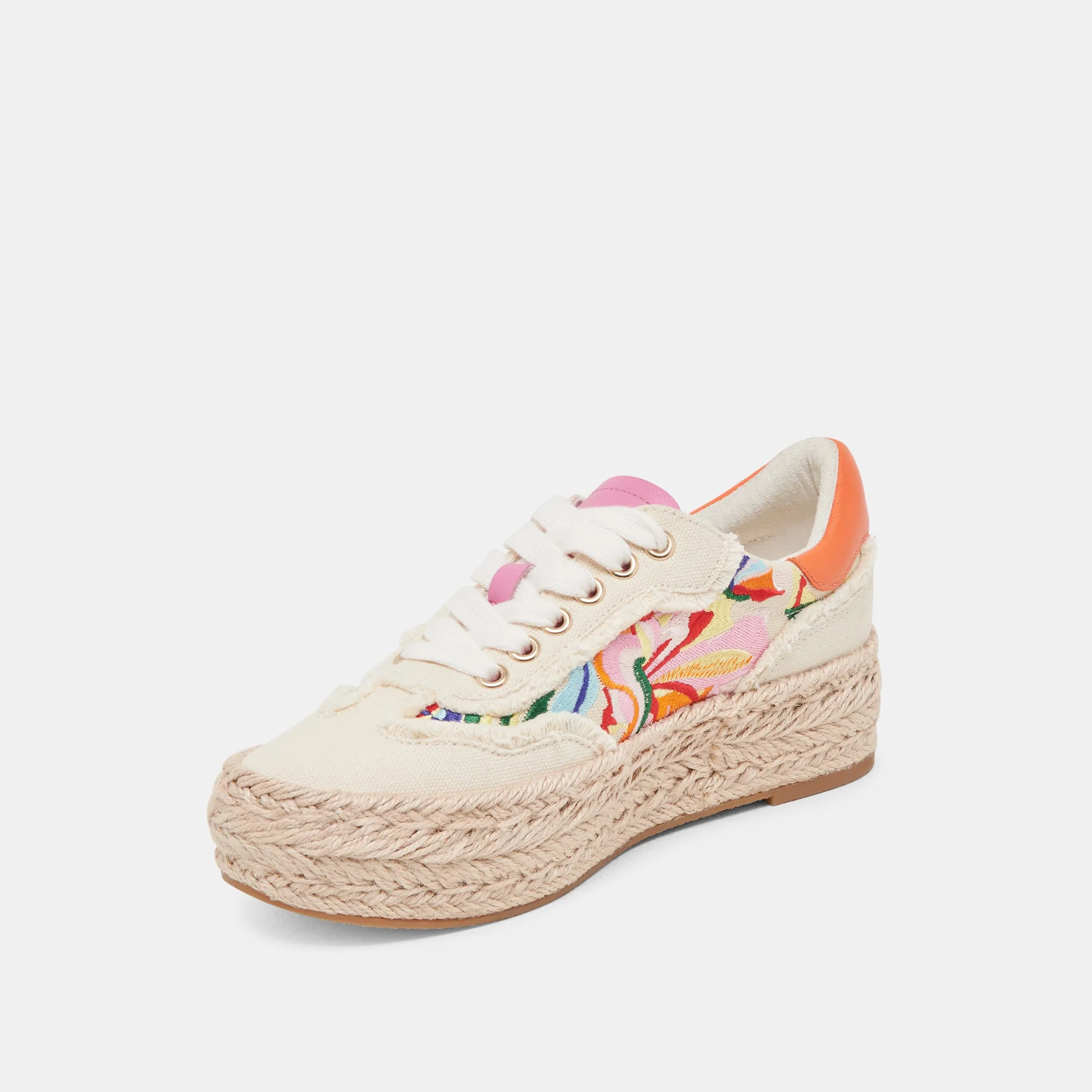 FREDY SNEAKERS FLORAL MULTI TOILE