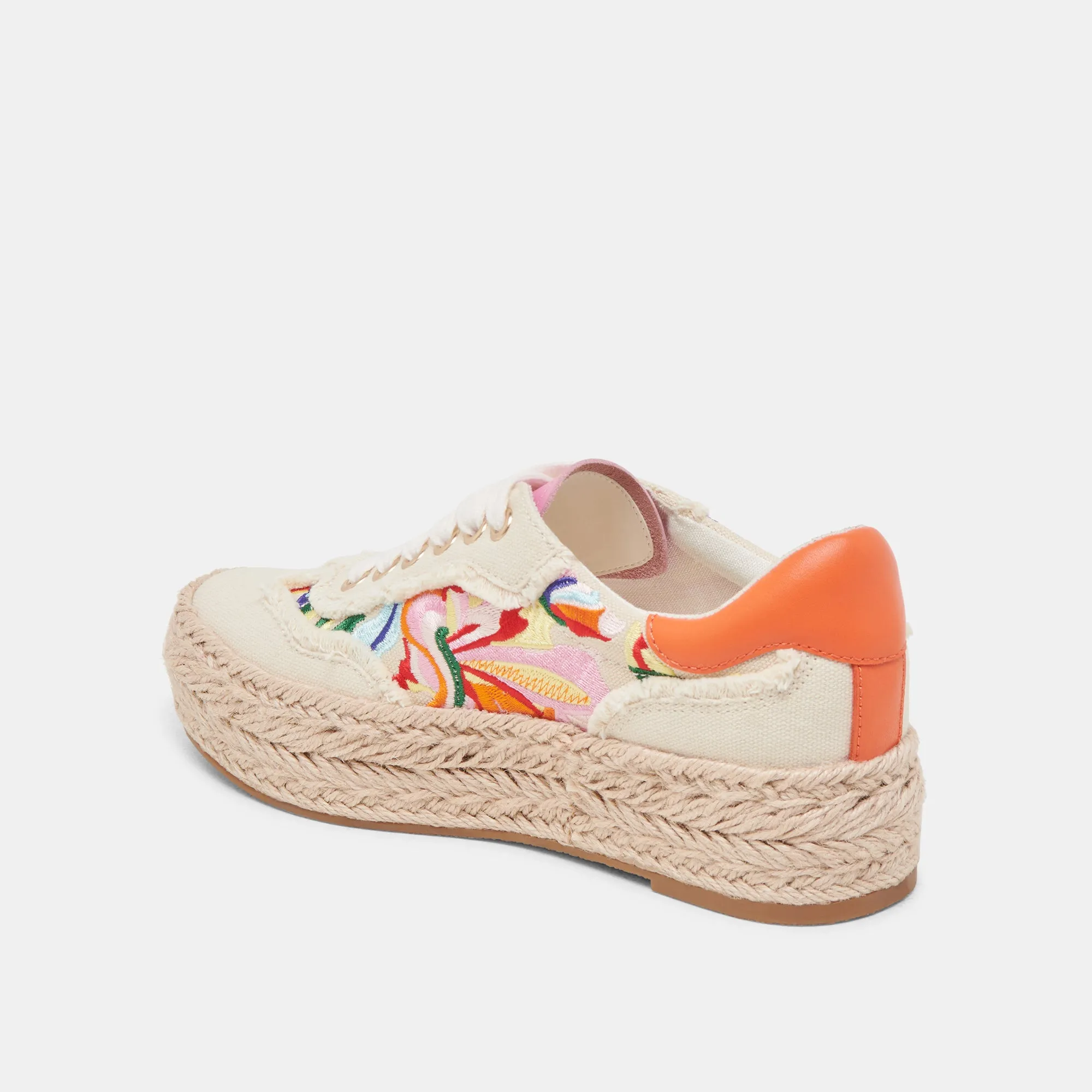FREDY SNEAKERS FLORAL MULTI TOILE