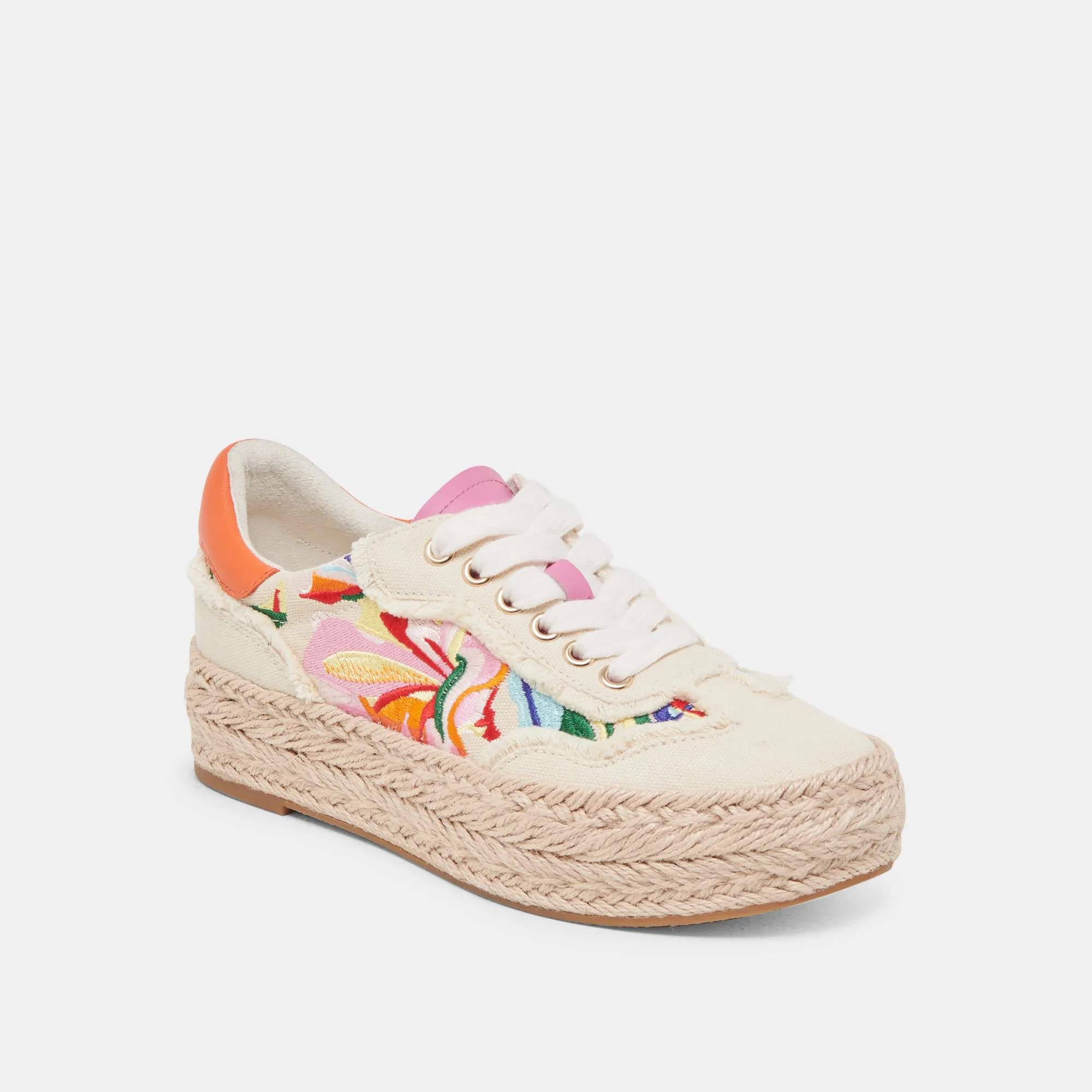 FREDY SNEAKERS FLORAL MULTI TOILE