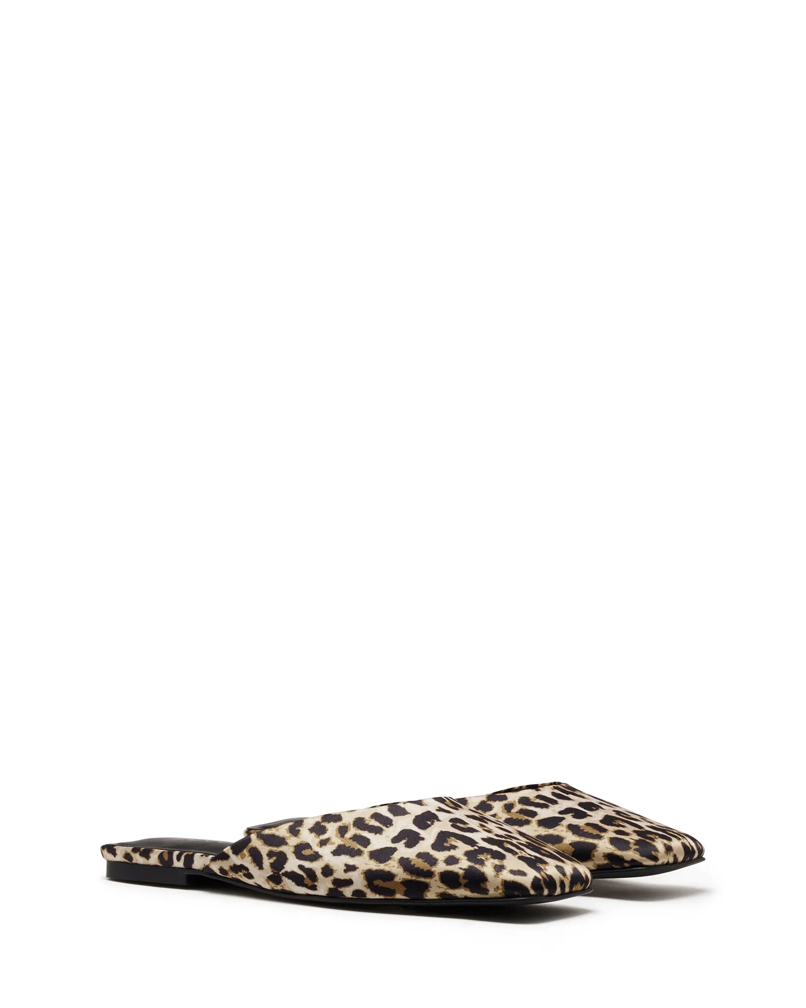 Gabbi Ballerine Léopard Satin