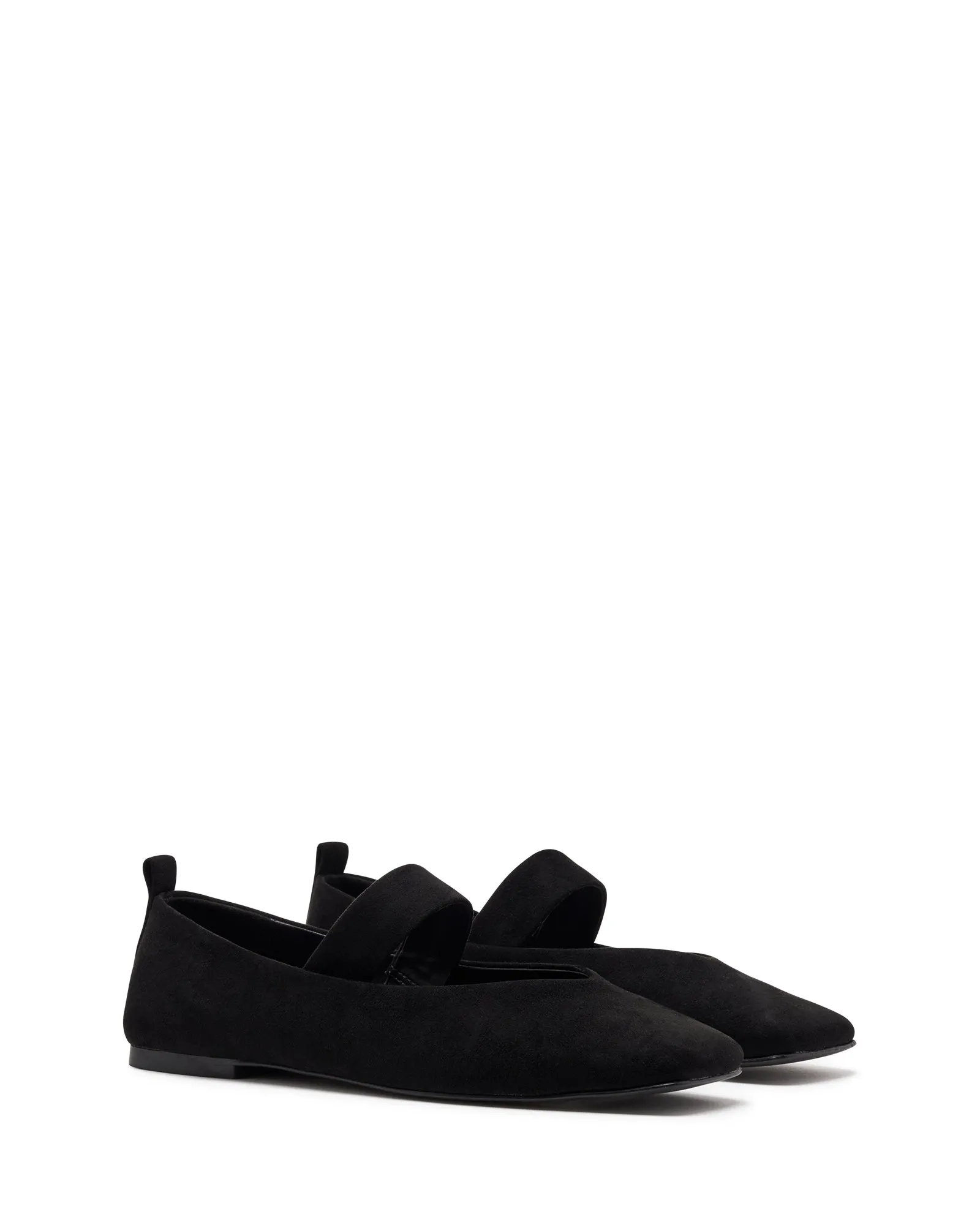 Gael Ballerine Noir Suède