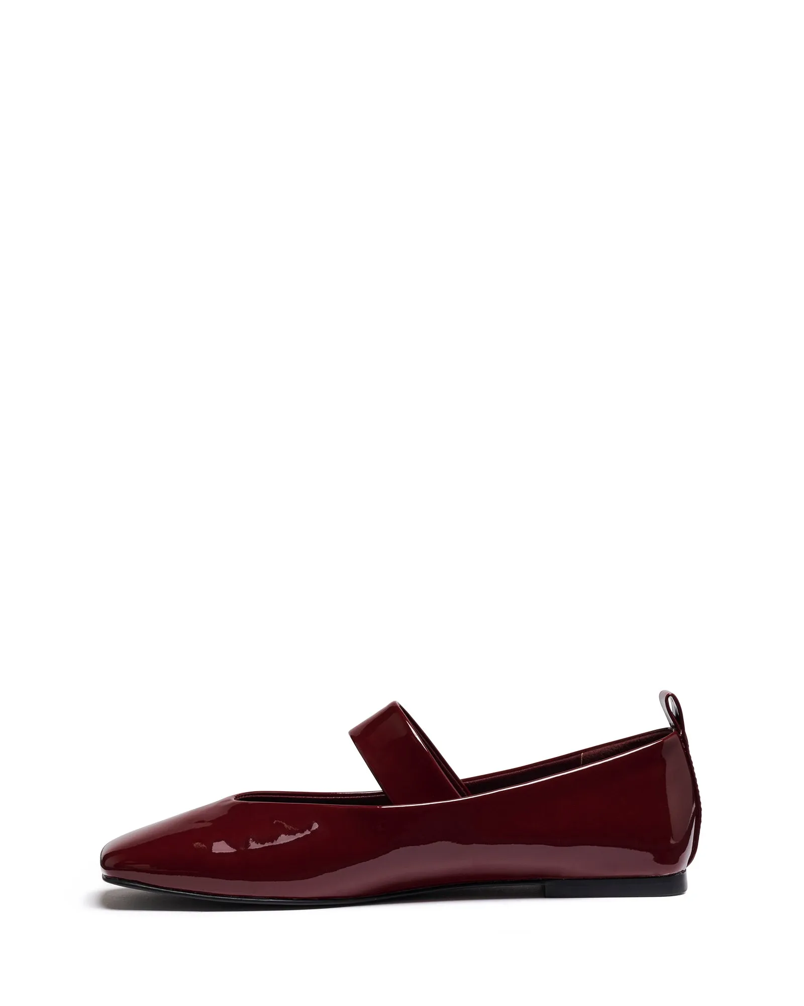 Gael Ballerine Bordeaux Vernis