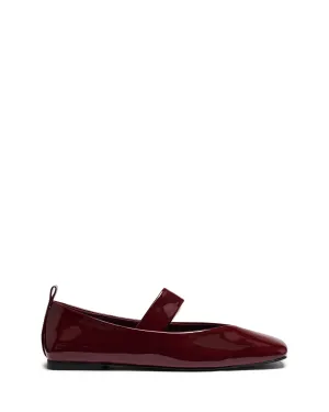 Gael Ballerine Bordeaux Vernis