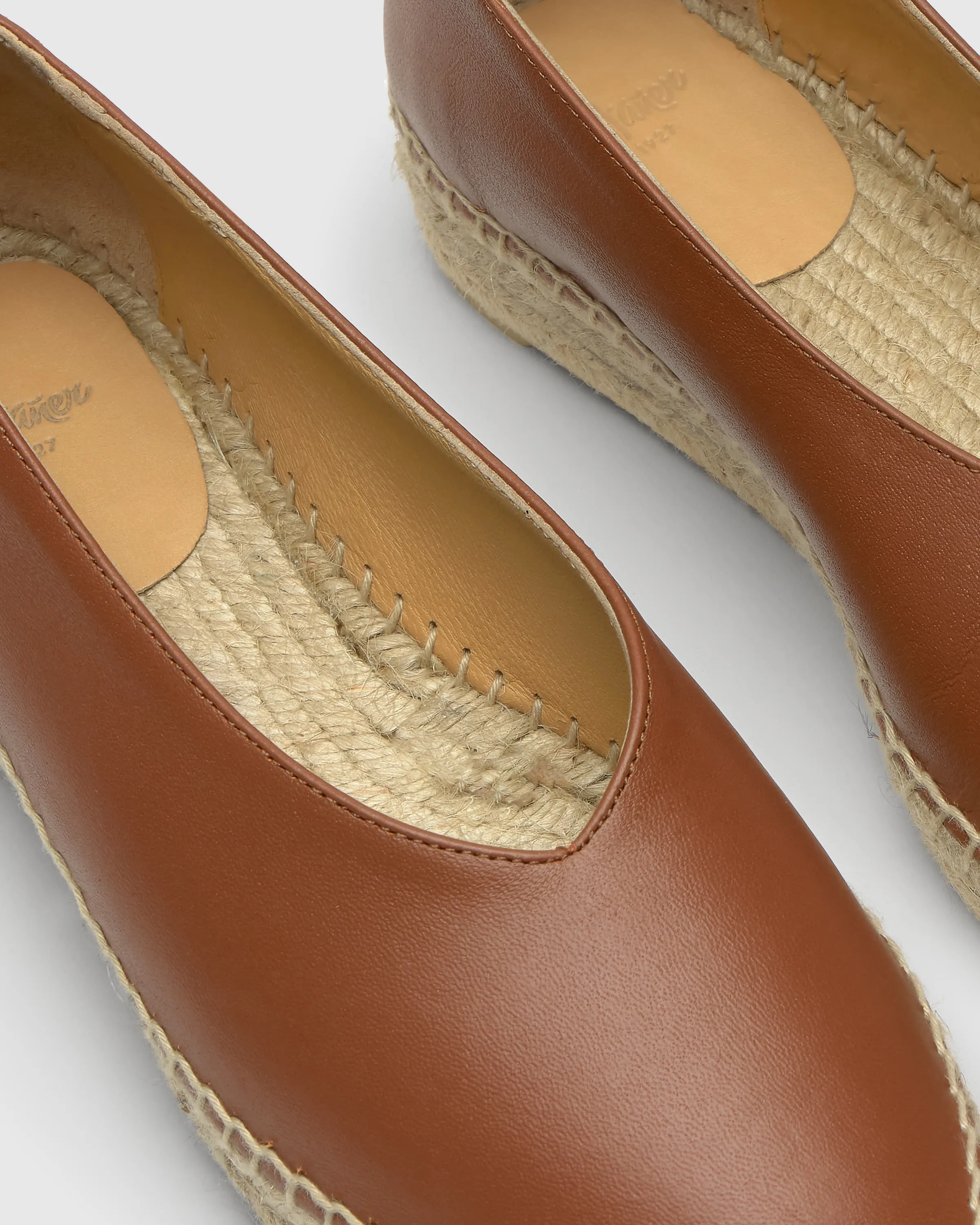 Gea 2 Espadrille en Cuir