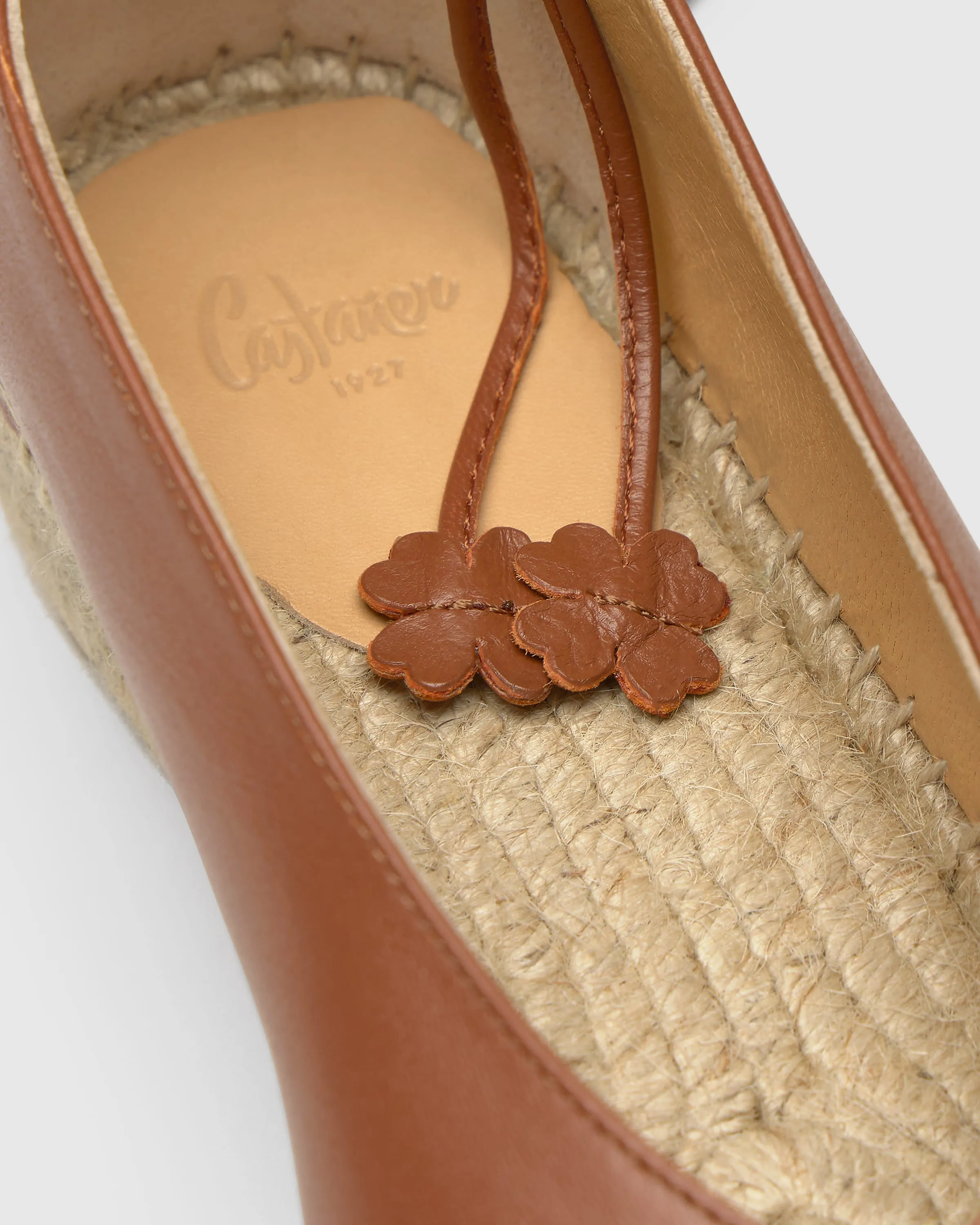 Gea 2 Espadrille en Cuir