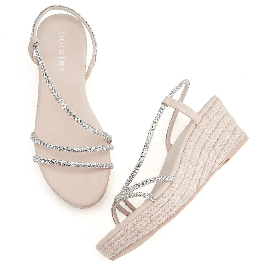 Geneva Espadrille Bundle - Noir / Beige