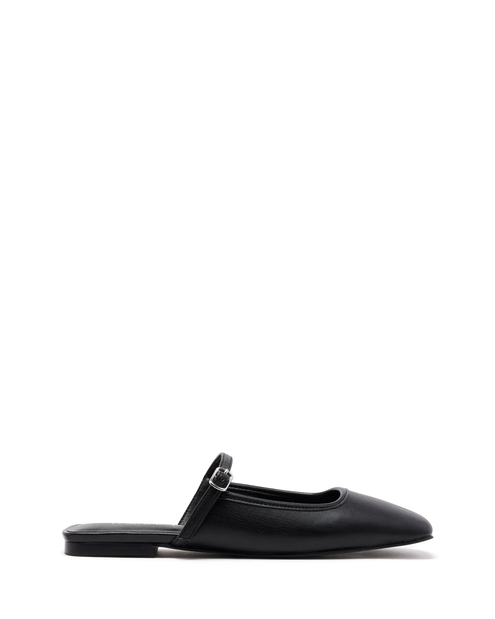 Gianna Ballerine Noir Lisse