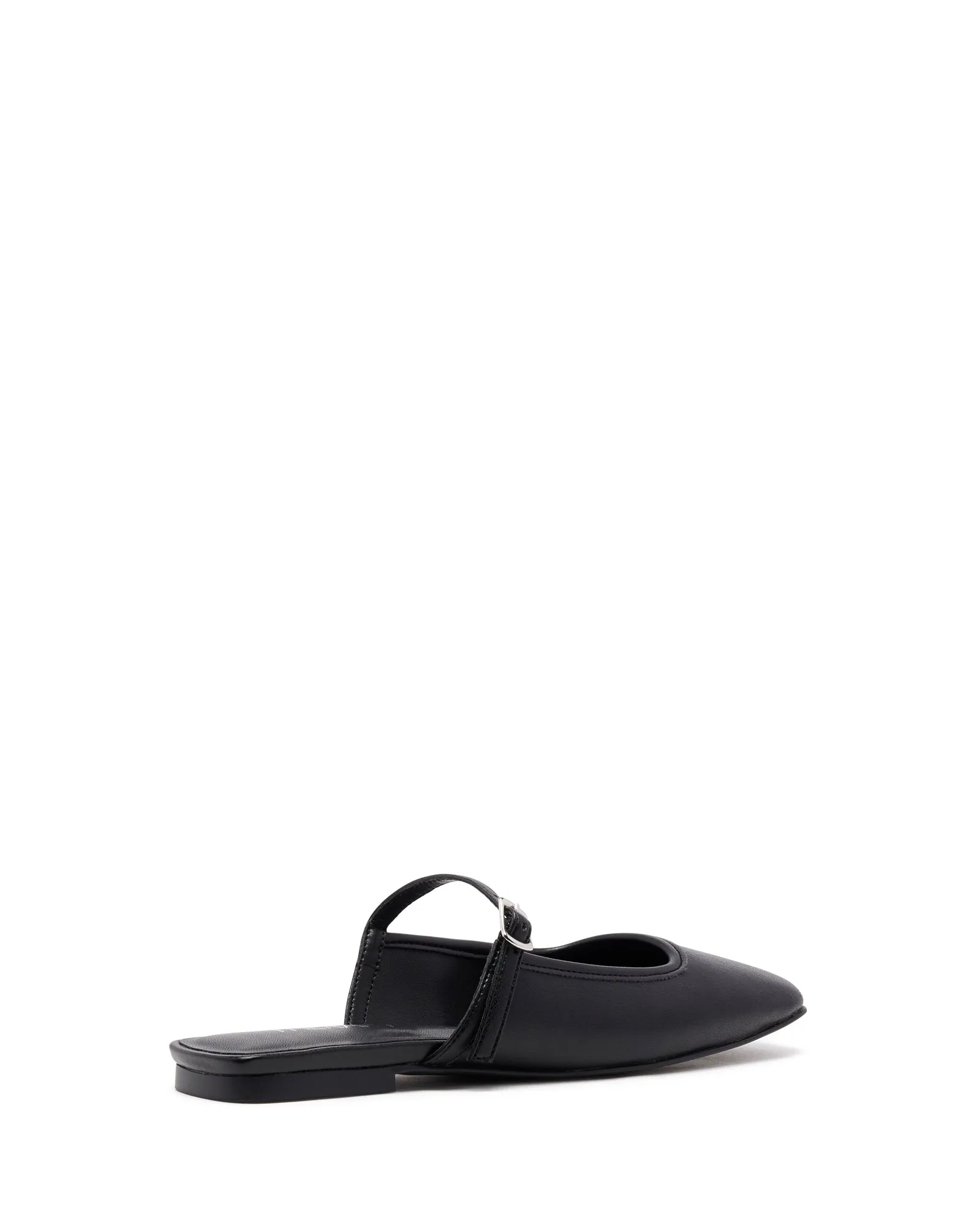 Gianna Ballerine Noir Lisse