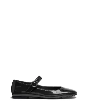 Gracee Ballerine Noir Vernis