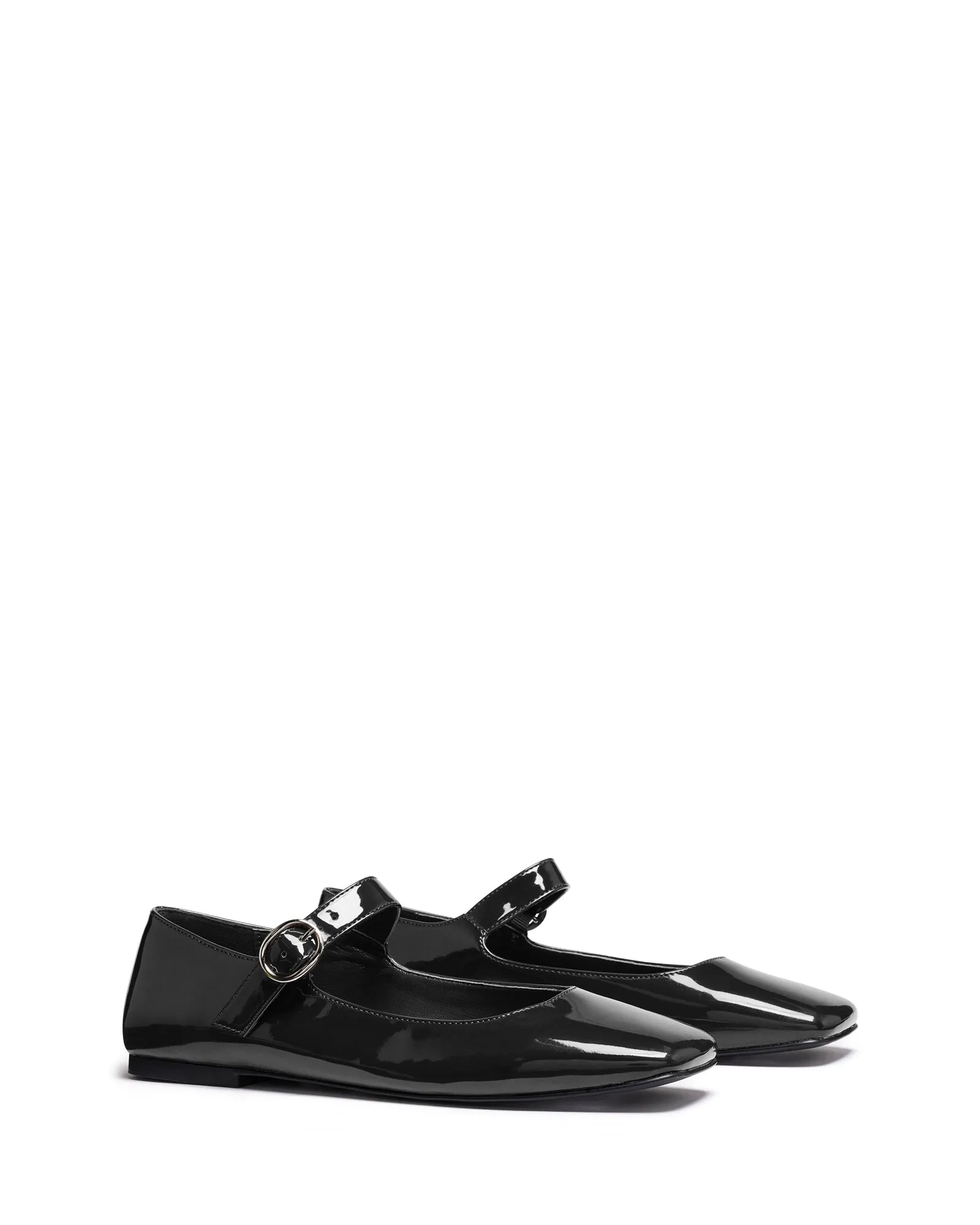 Gracee Ballerine Noir Vernis