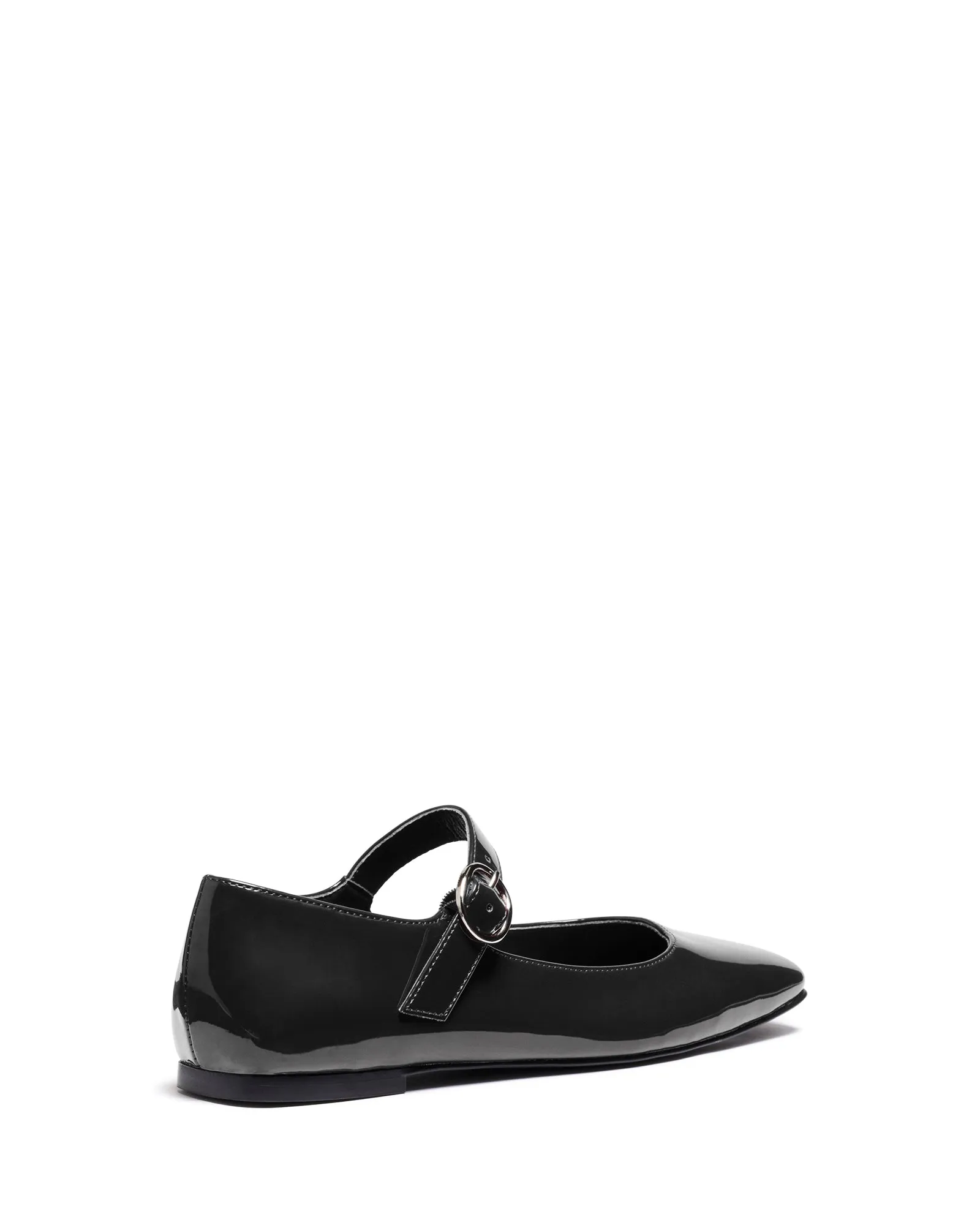 Gracee Ballerine Noir Vernis