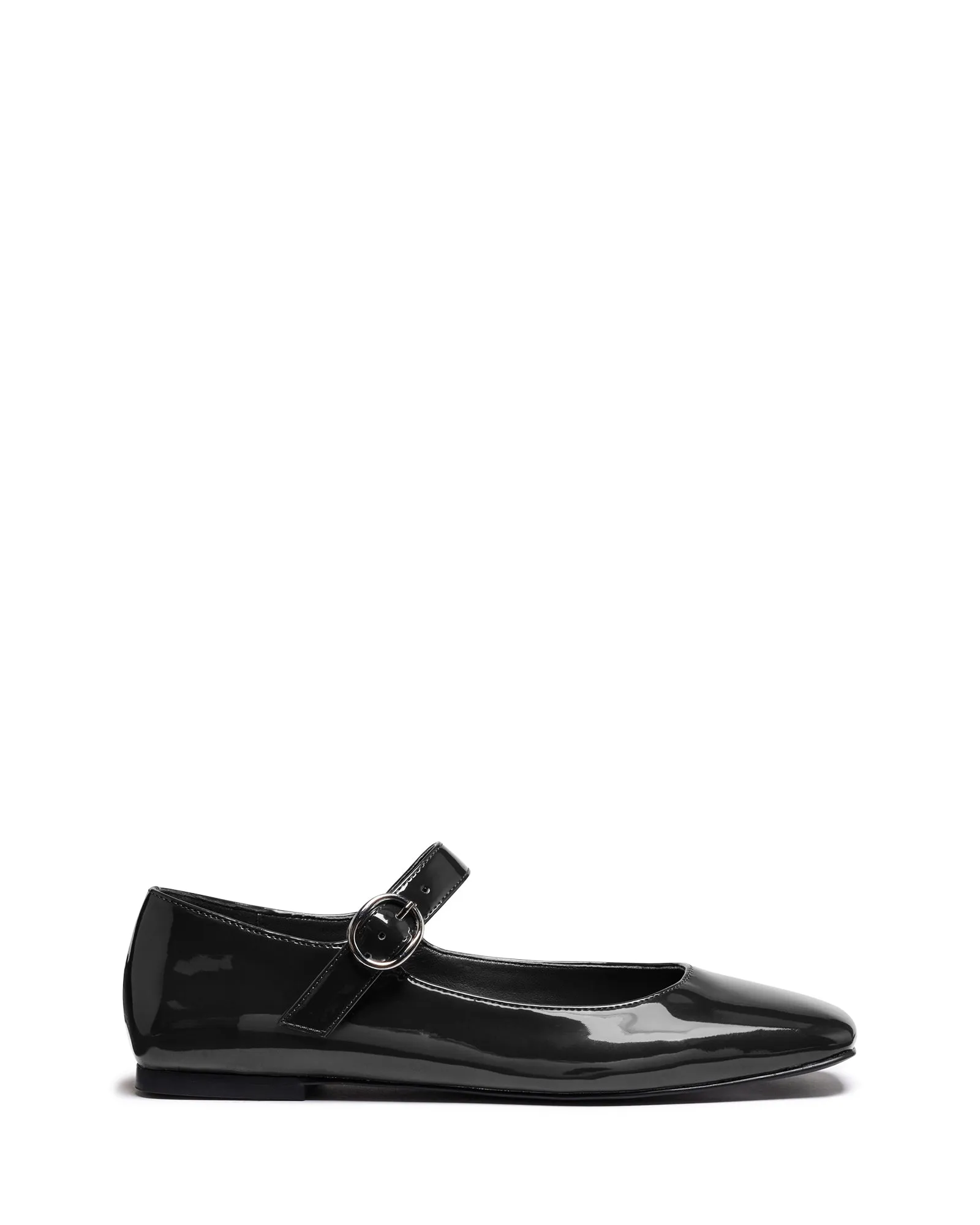 Gracee Ballerine Noir Vernis