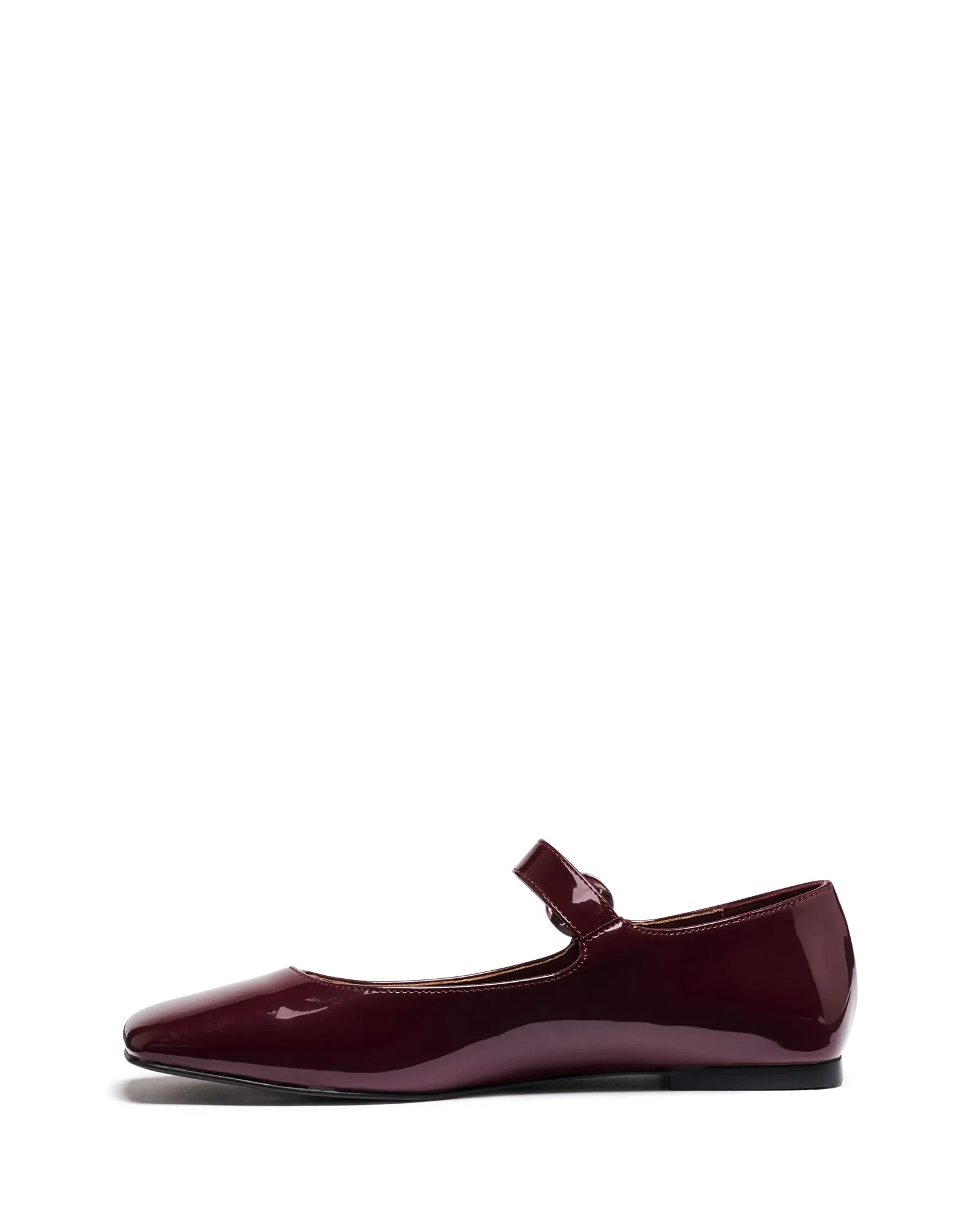 Gracee Ballerine Bordeaux Vernis