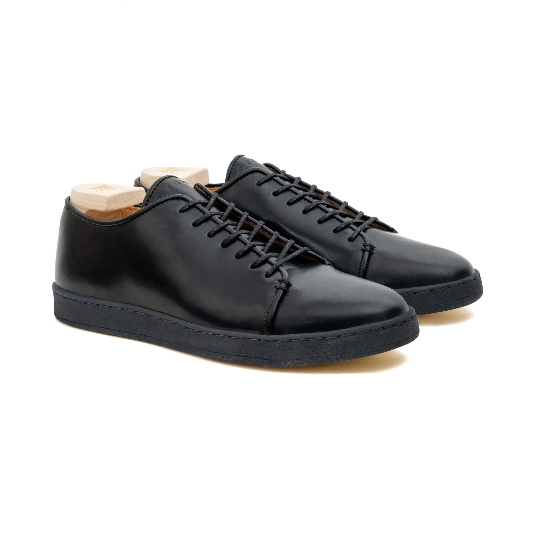 Harlestone Derby - Cordovan Shell Noir Horween