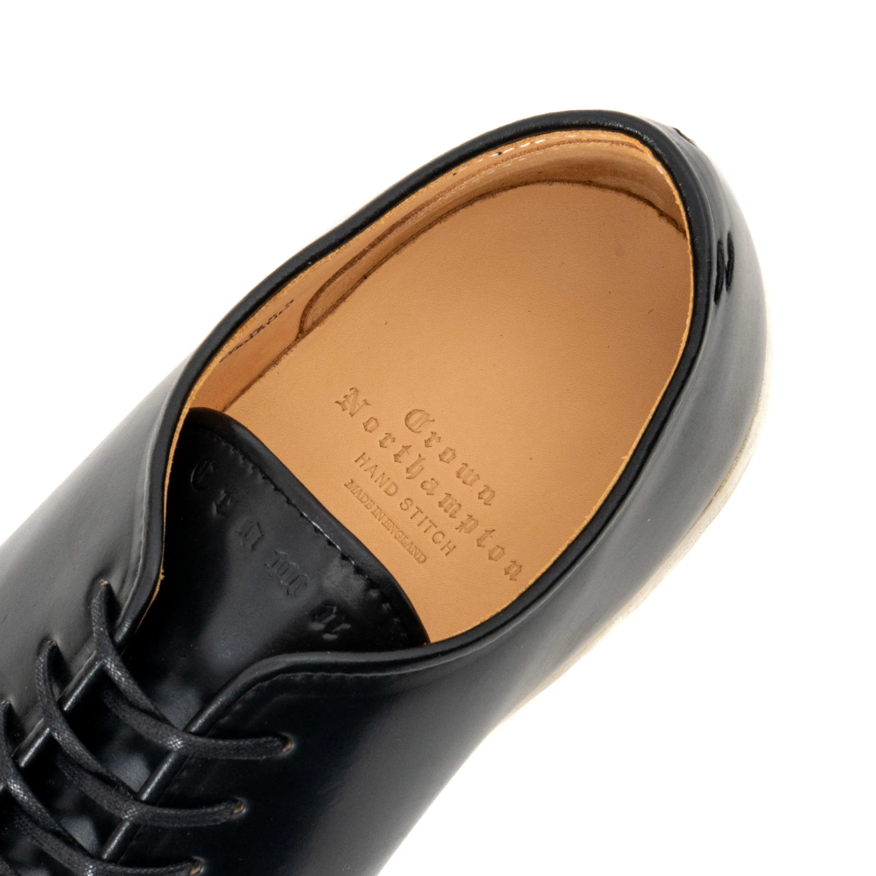 Harlestone Derby - Cordovan Shell Noir Horween