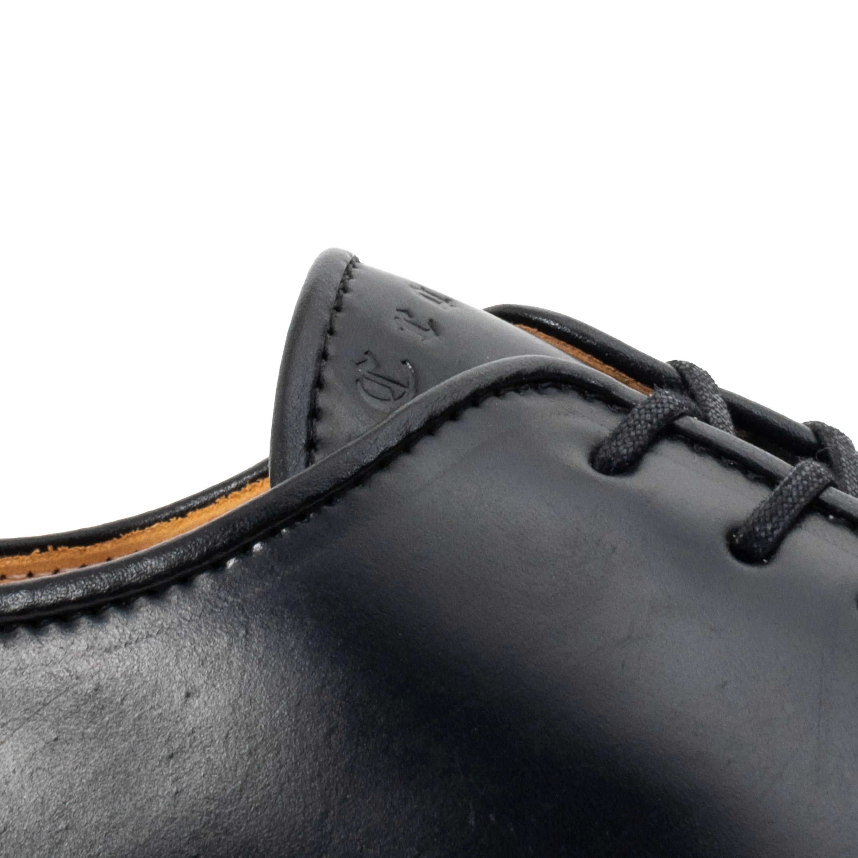 Harlestone Derby - Cordovan Shell Noir Horween