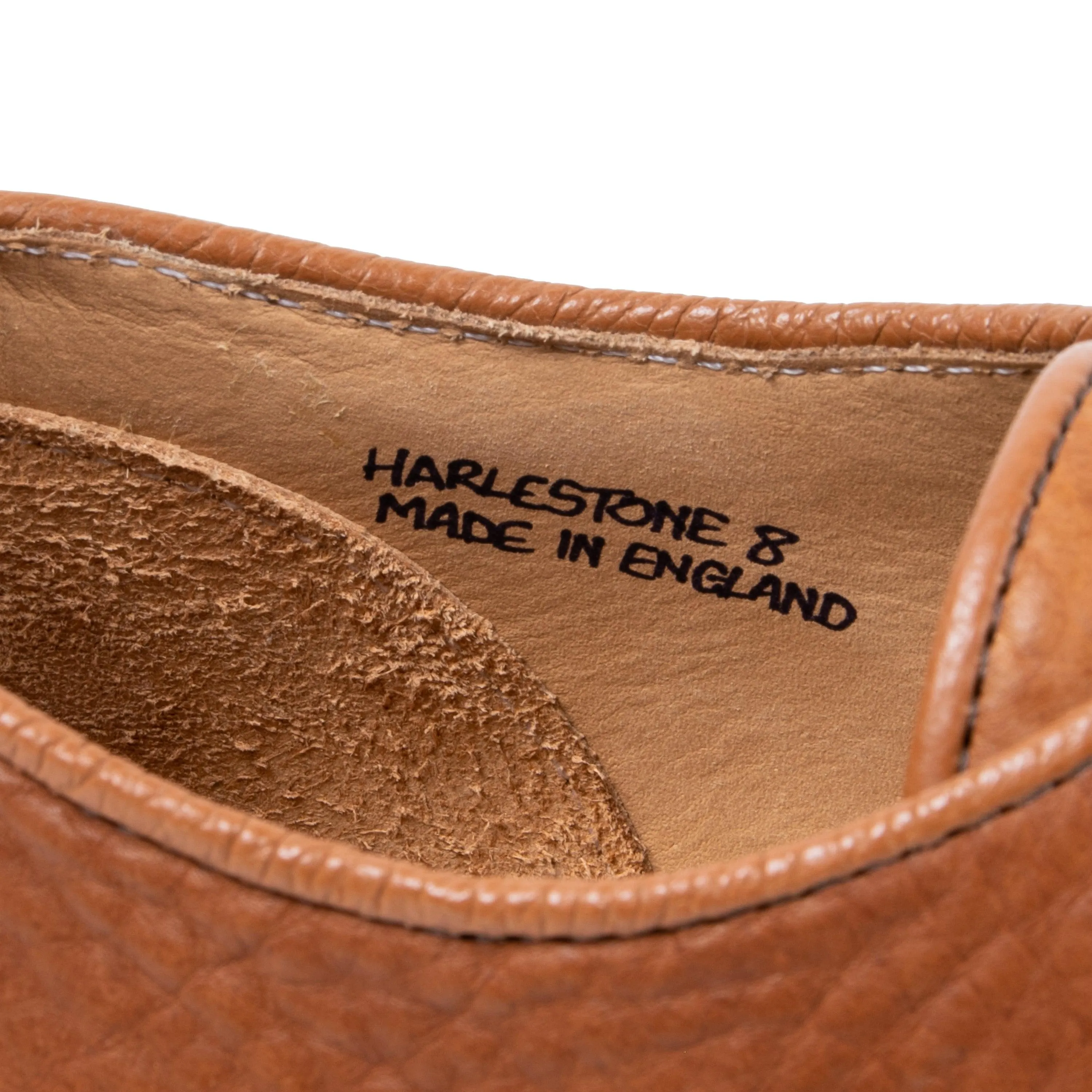 Harlestone Derby - Veau blanc cassé tannage végétal