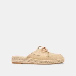 RAFFIA NATUREL HATIE FLATS