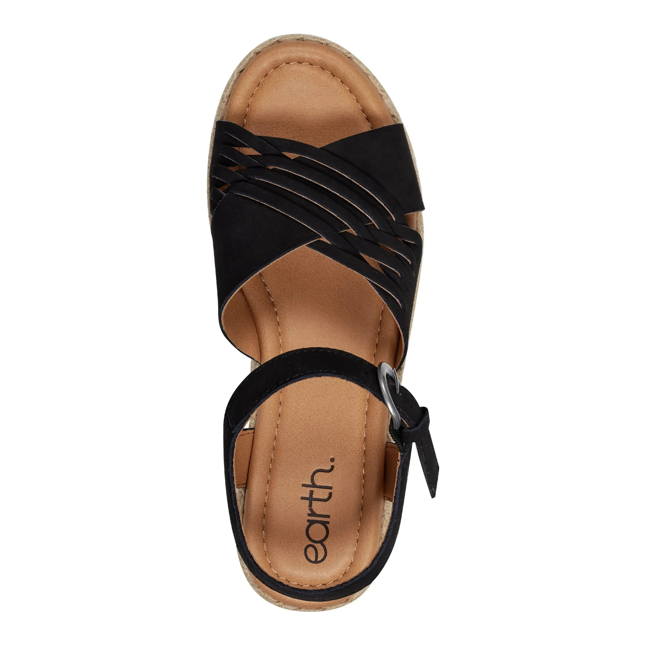 Espadrilles décontractées à bouts ouverts Hilda avec plateforme