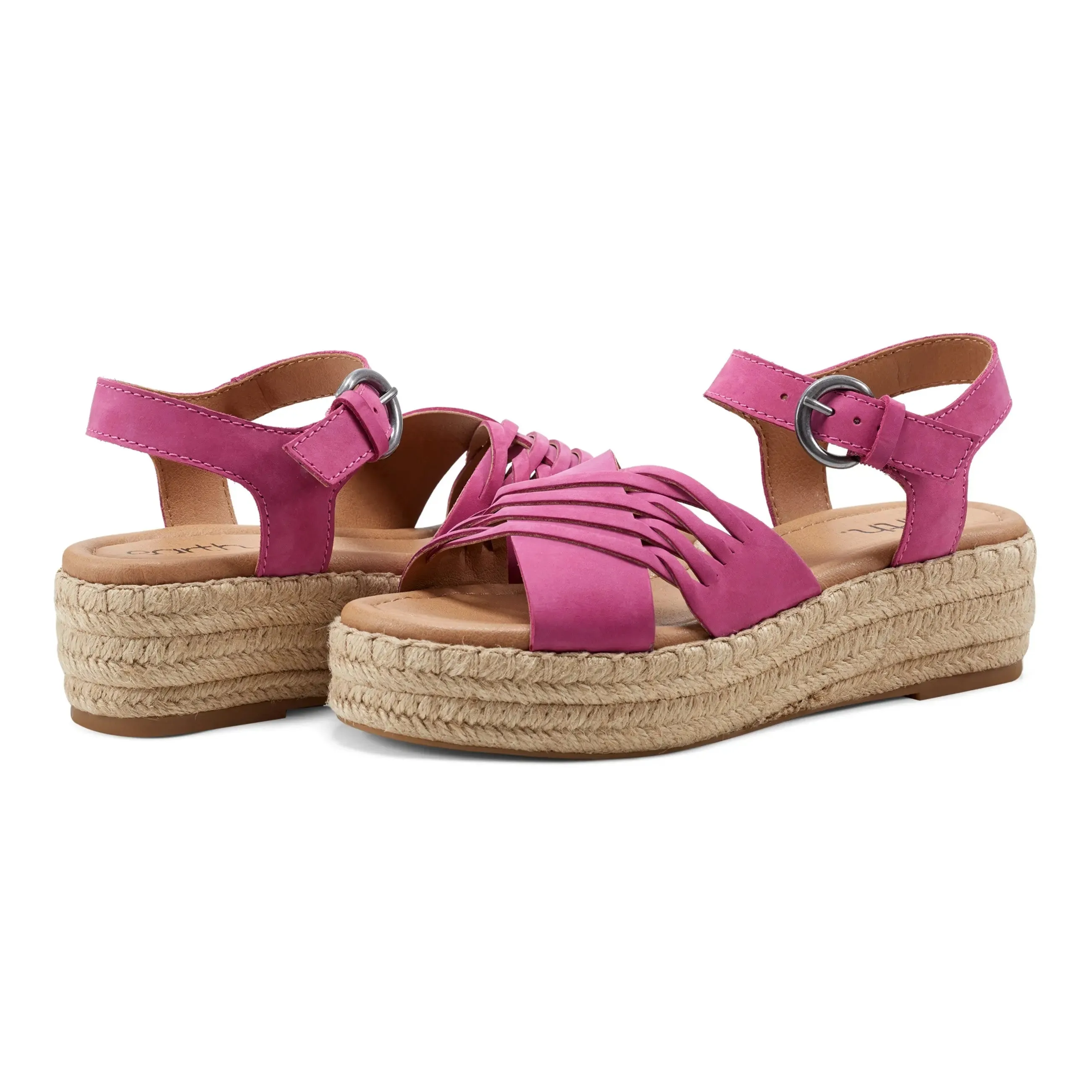 Espadrilles décontractées à bouts ouverts Hilda avec plateforme