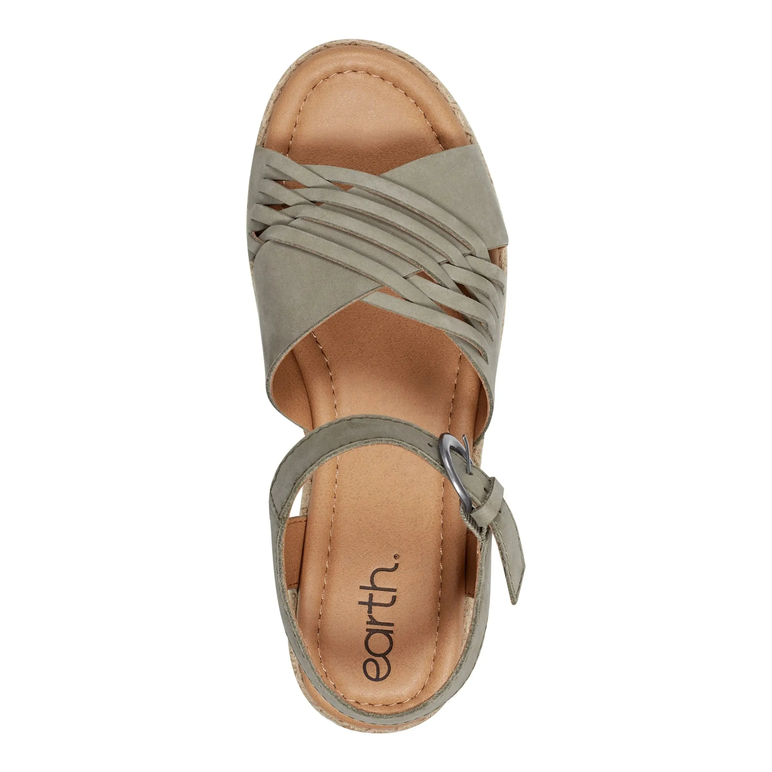 Espadrilles décontractées à bouts ouverts Hilda avec plateforme