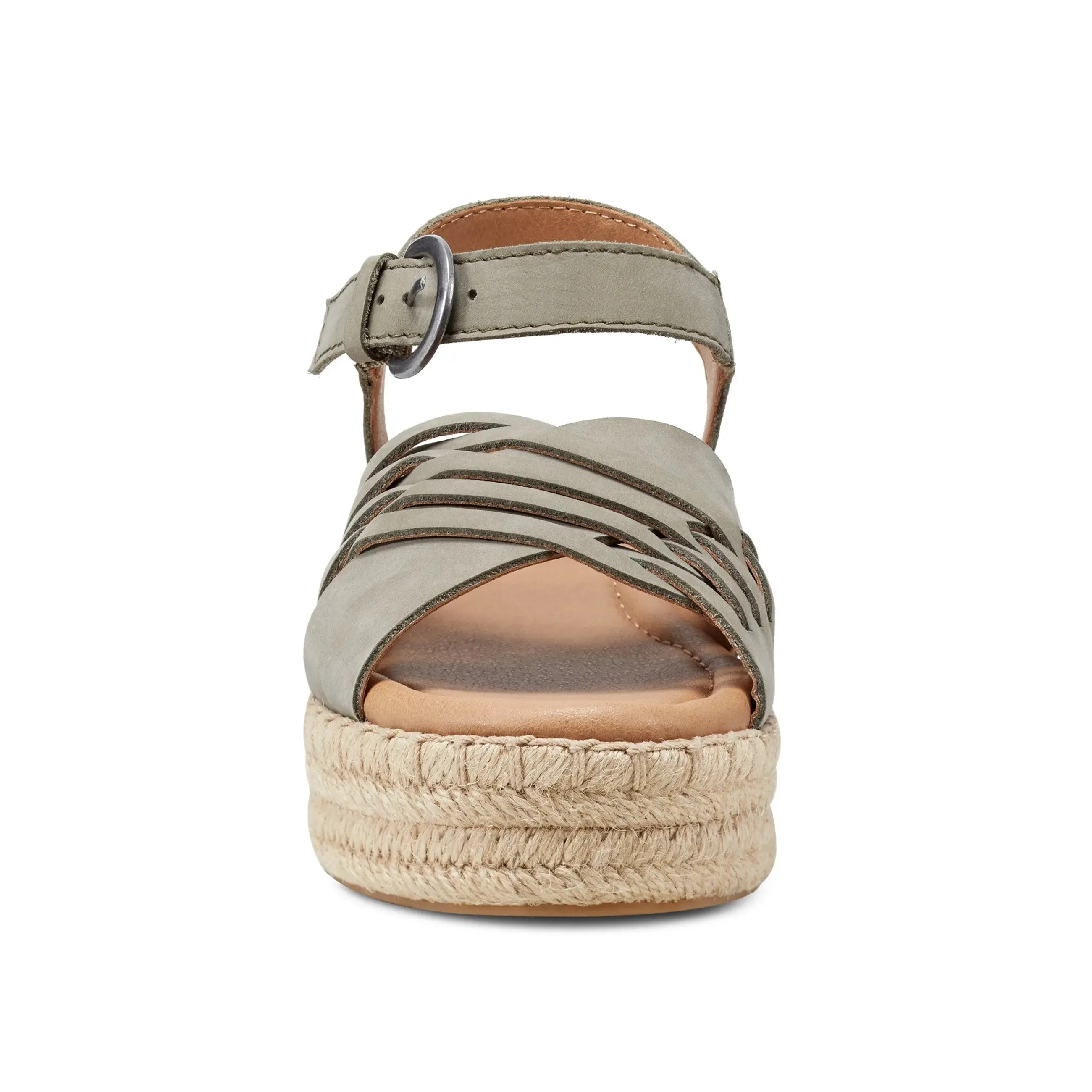 Espadrilles décontractées à bouts ouverts Hilda avec plateforme