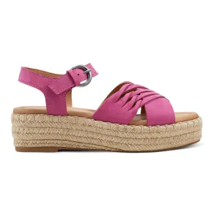 Espadrilles décontractées à bouts ouverts Hilda avec plateforme