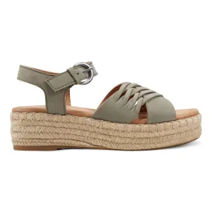 Espadrilles décontractées à bouts ouverts Hilda avec plateforme