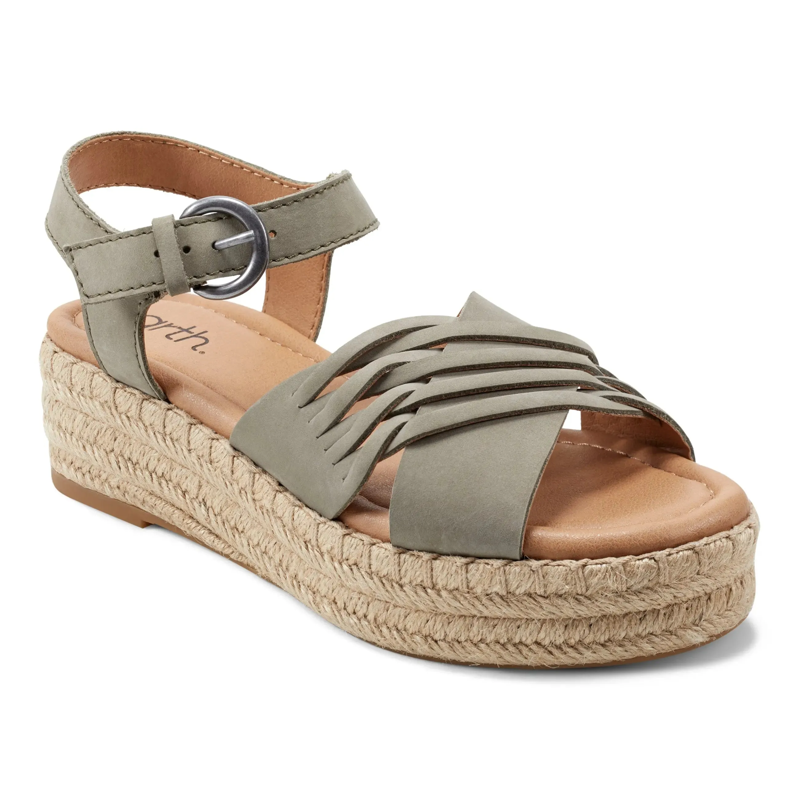 Espadrilles décontractées à bouts ouverts Hilda avec plateforme