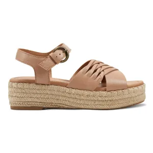 Espadrilles décontractées à bouts ouverts Hilda avec plateforme