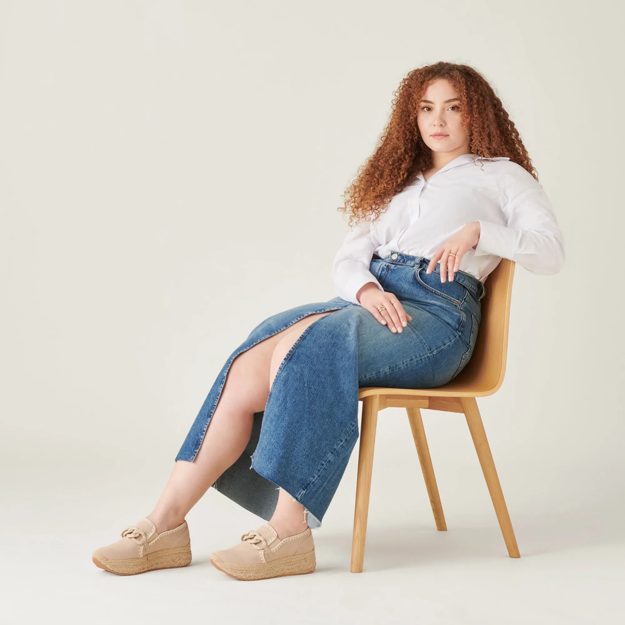 JHENEE ESPADRILLE SNEAKERS DUNE SUÈDE