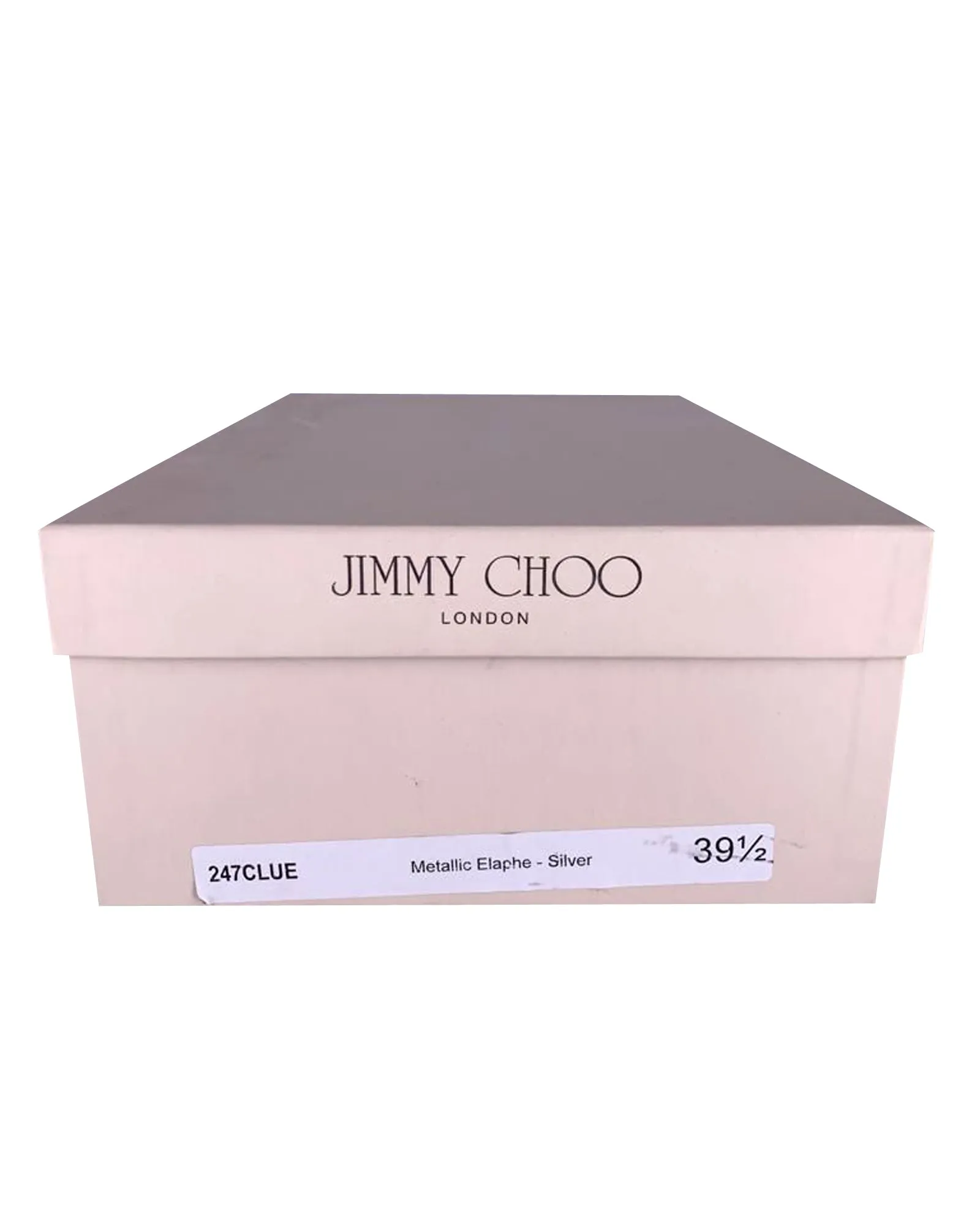 Escarpins Jimmy Choo Clue en cuir argenté_Jimmy-Choo