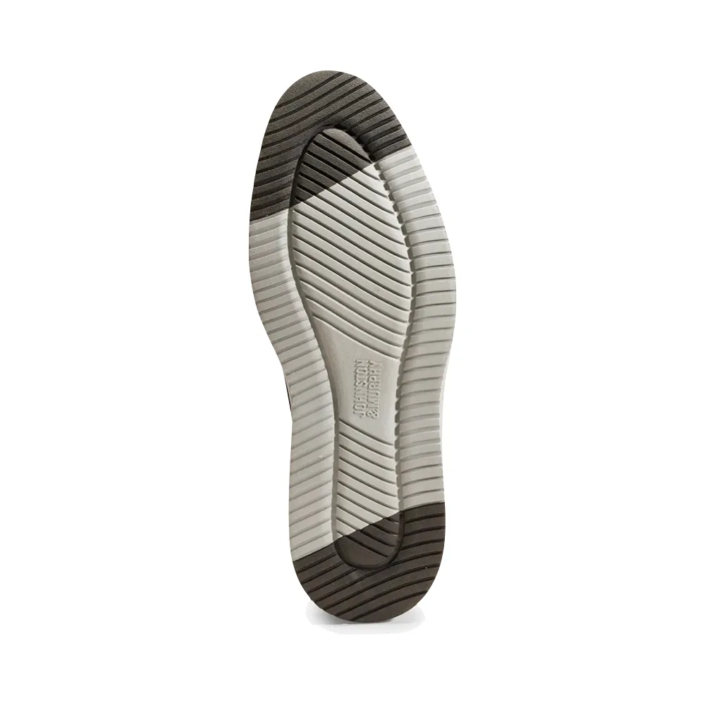 Johnston & Murphy Chaussures Oxford à Lacets en Cuir à Bout Rond pour Homme Upton en Noir