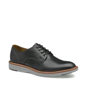 Johnston & Murphy Chaussures Oxford à Lacets en Cuir à Bout Rond pour Homme Upton en Noir