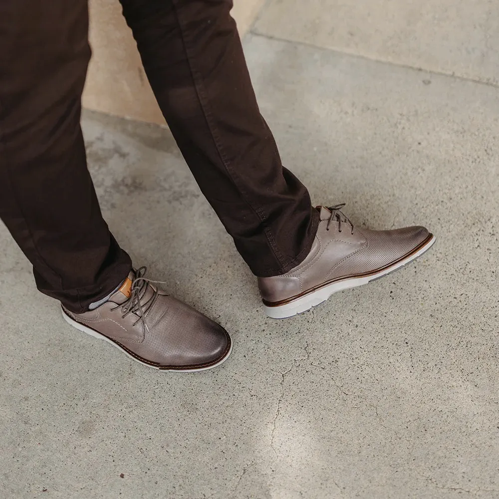 Josef Seibel Chaussure habillée perforée Stuart 02 pour homme en granit