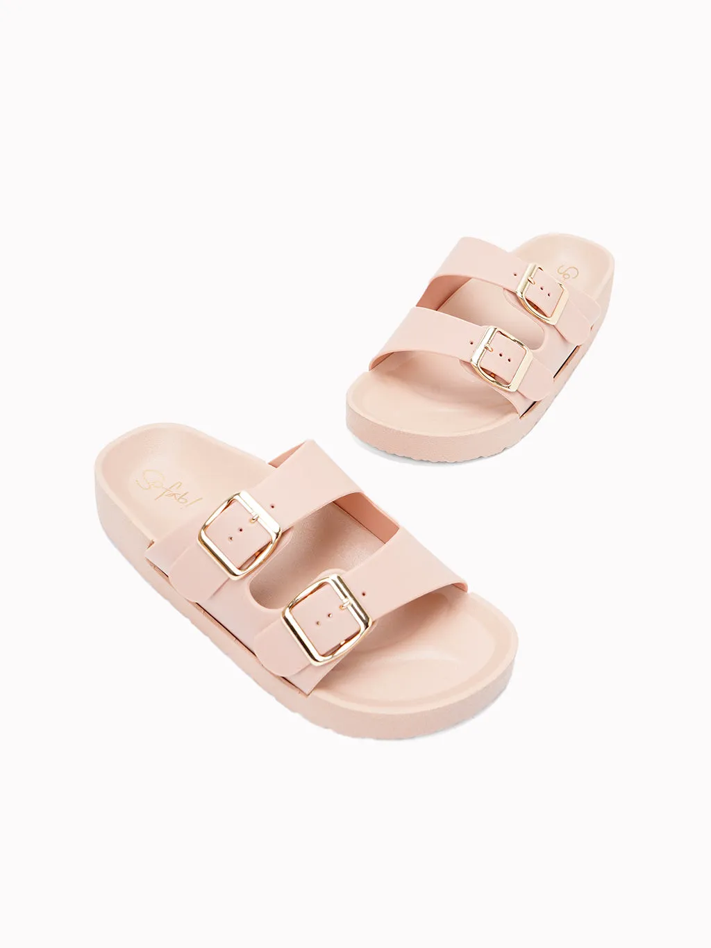 Sandales plates de juin