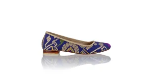 Kate Ballet 20mm - Songket Bleu